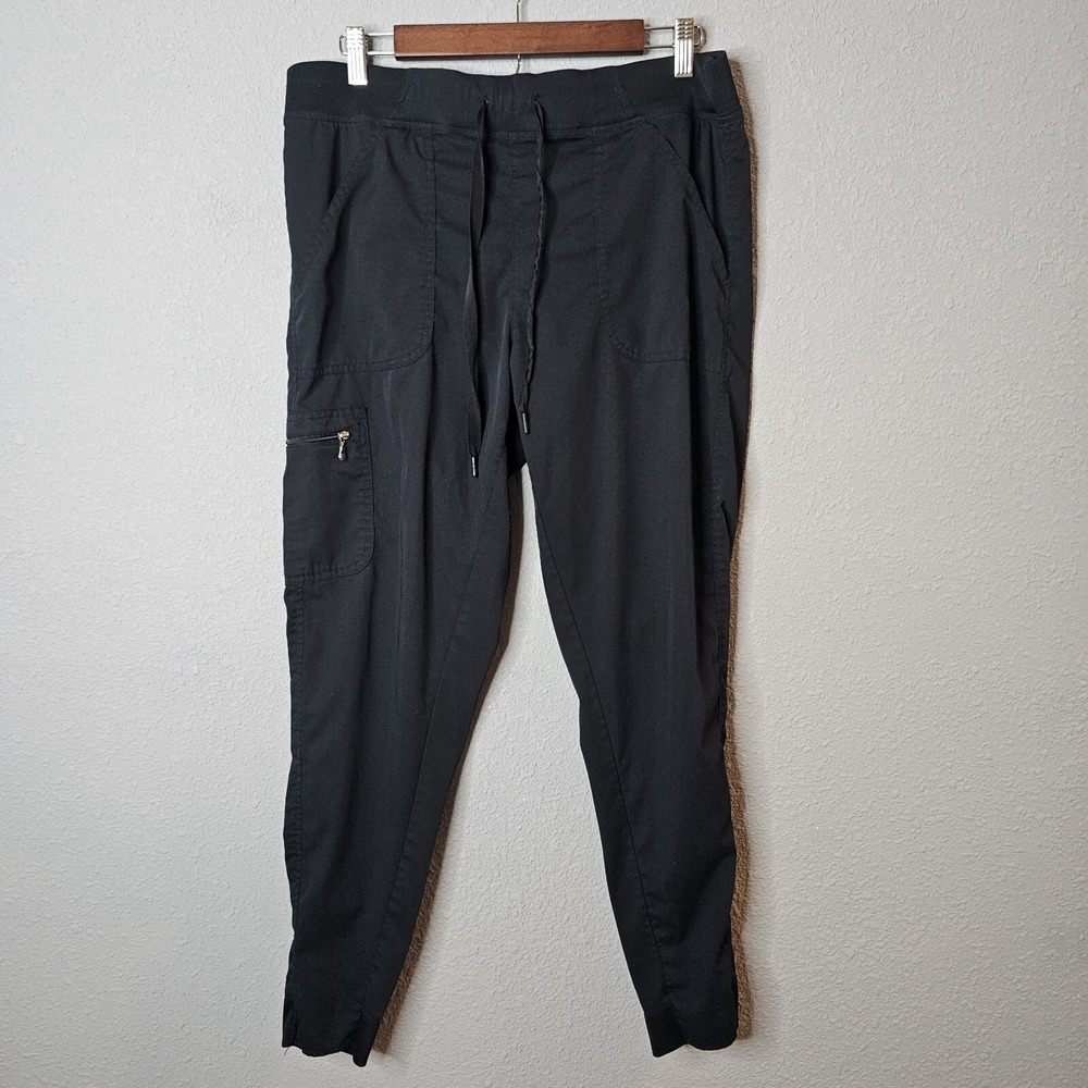 Adar Pro Breakthrough Plus Black Scrub Jogger Pants P7104 Womens Medium SET OF 2